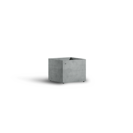 Cosapots Collection Reglito Cube 50 CONCRETE STONE