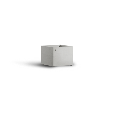 Cosapots Collection Reglito Cube 50 WHITE STONE