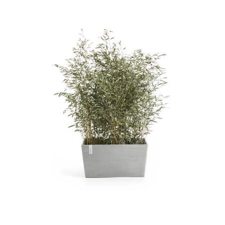 Ecopots Collection Paris 80 WHITE GREY