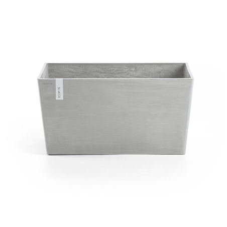 Ecopots Collection Paris 80 WHITE GREY