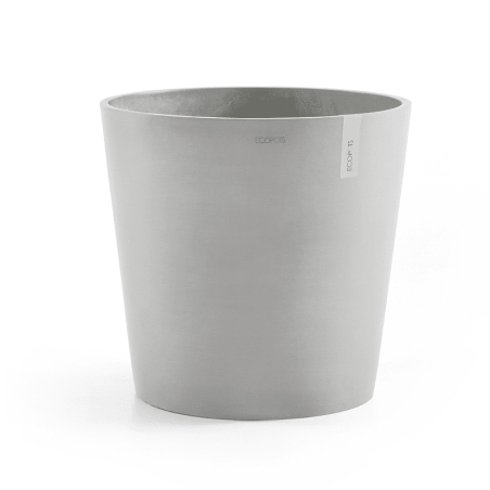 EcoPots Collection Amsterdam 60 WHITE GREY