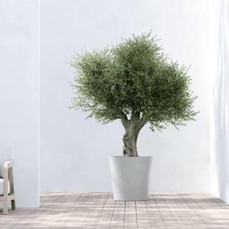 EcoPots Collection Amsterdam 70  WHITE GREY