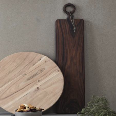 STUFF DESIGN Planche à découper BASIC BOARDS ENOTECA 15X70cm DARK BROWN