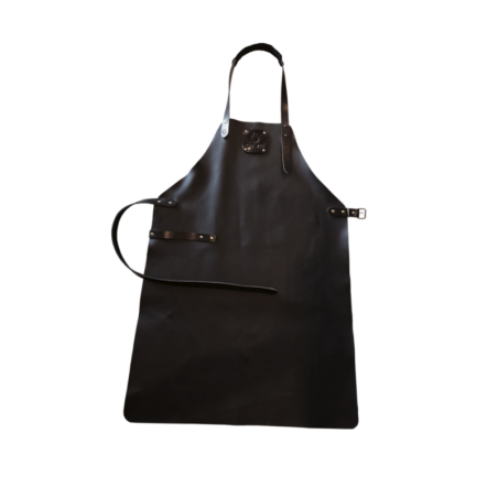 Tablier Cuir Noir Ofyr