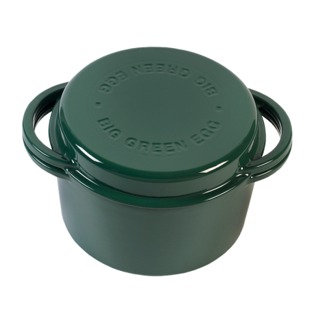 Big Green Egg Cocotte en fonte ronde 4L