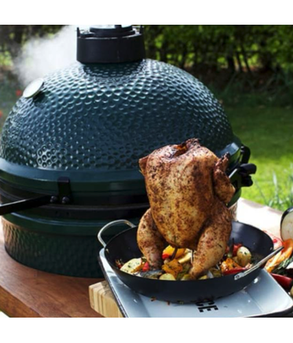 Big Green Egg Support à rôtir vertical pour poulet