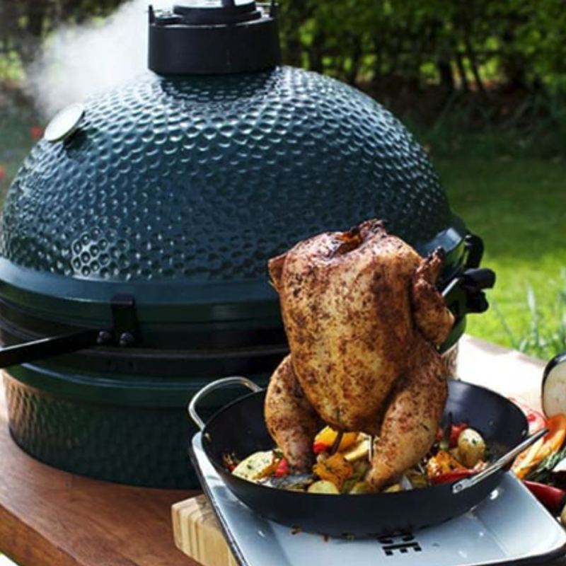 Big Green Egg Support à rotir vertical pour poulet