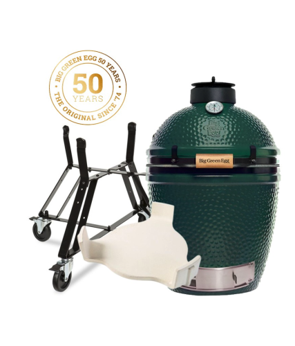 Big Green Egg Pack Medium 50 Years Big Green Egg - Berceau + Egg + ConvEGGtor