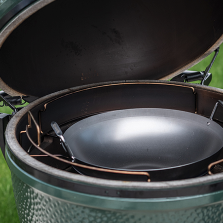 Big Green Egg Wok Acier Carbone