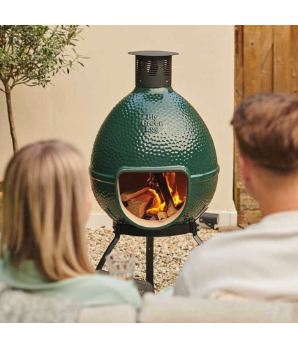 Big Green Egg Cheminée