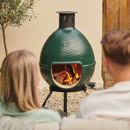 Big Green Egg Cheminée