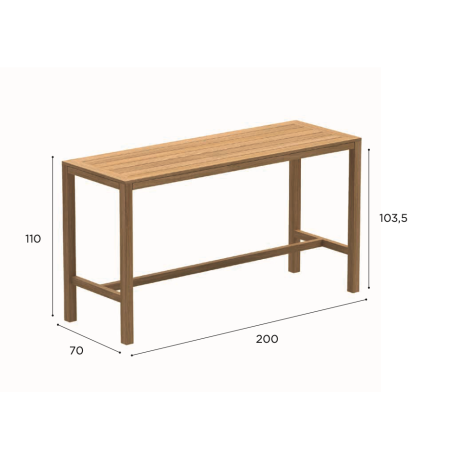 Royal Botania XQI Table Haute