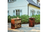 Ofyr Wood Storage Corten Dressoir