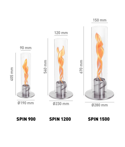 Hofats Spin 1200 Feu de table