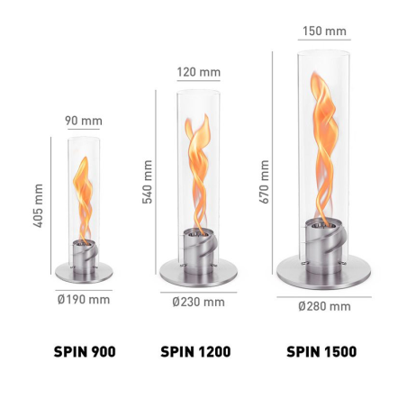 Hofats Spin 1200 Feu de table