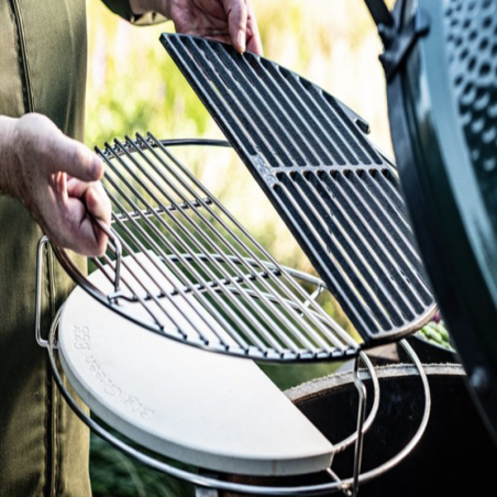 Big Green Egg Demi Grille en Fonte XL