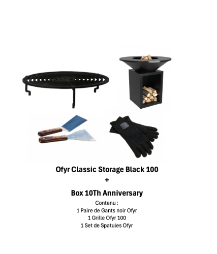 Pack 10th Anniversary OFYR - Ofyr storage black 100 - AED St Priest